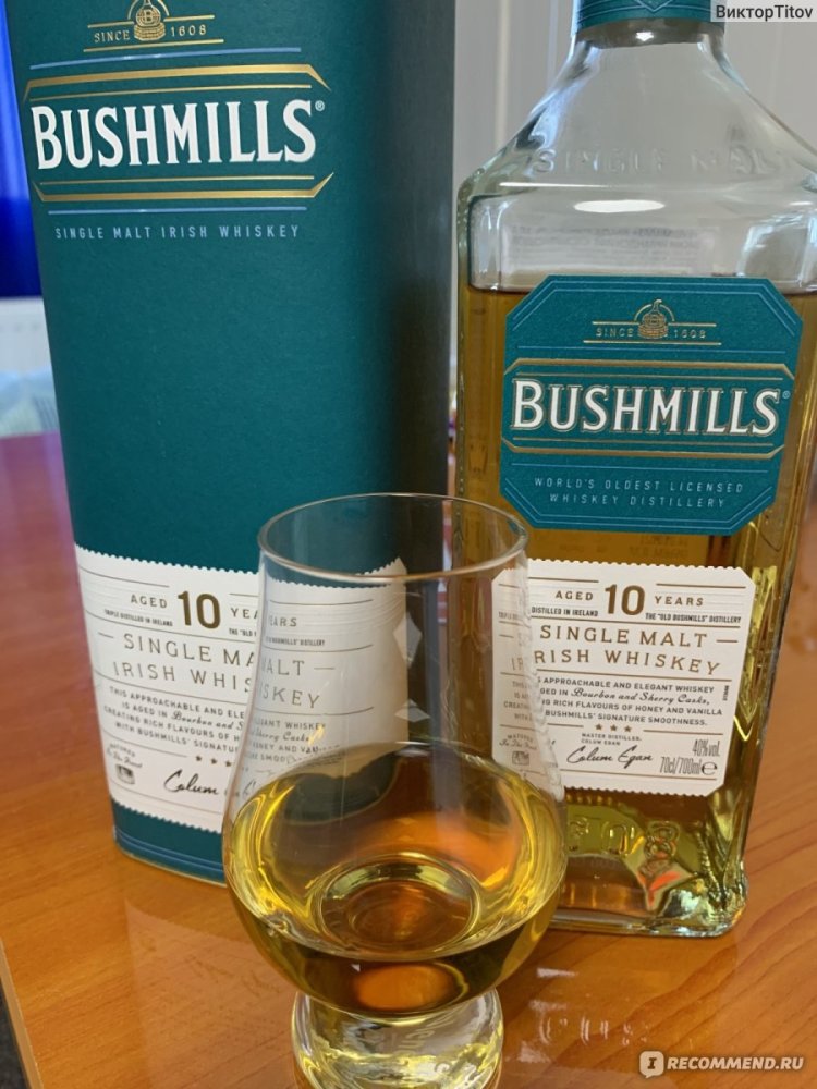 Виски bushmills 10