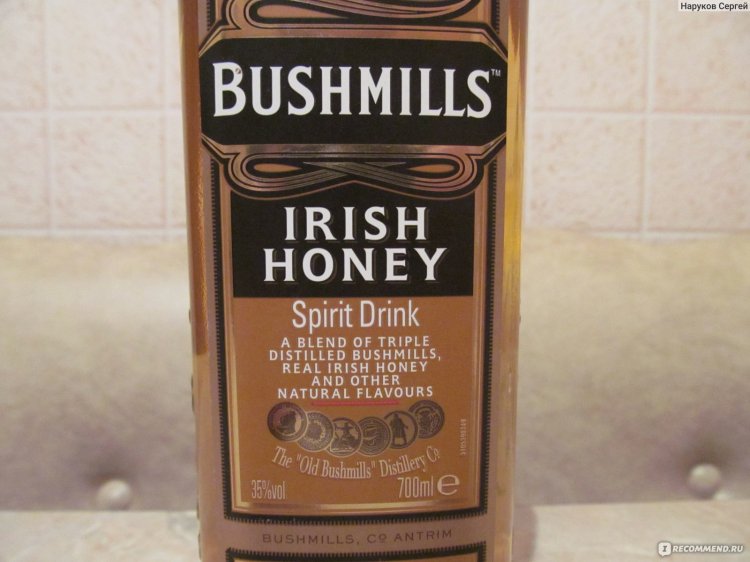 Bushmills irish honey