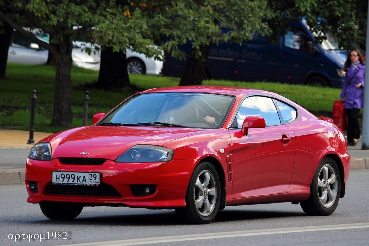 Hyundai coupe 2002