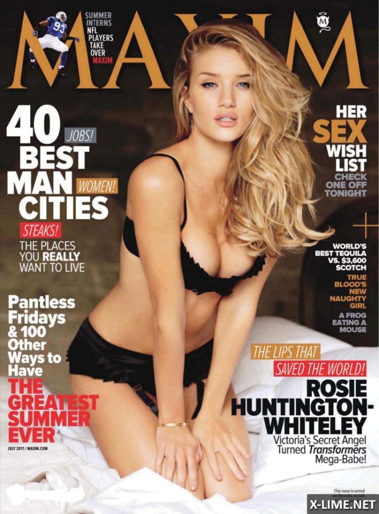 Rosie huntington whiteley maxim